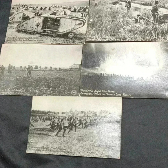 Lot of 10 Misc WW2 American Postcards - Picture 3 of 4